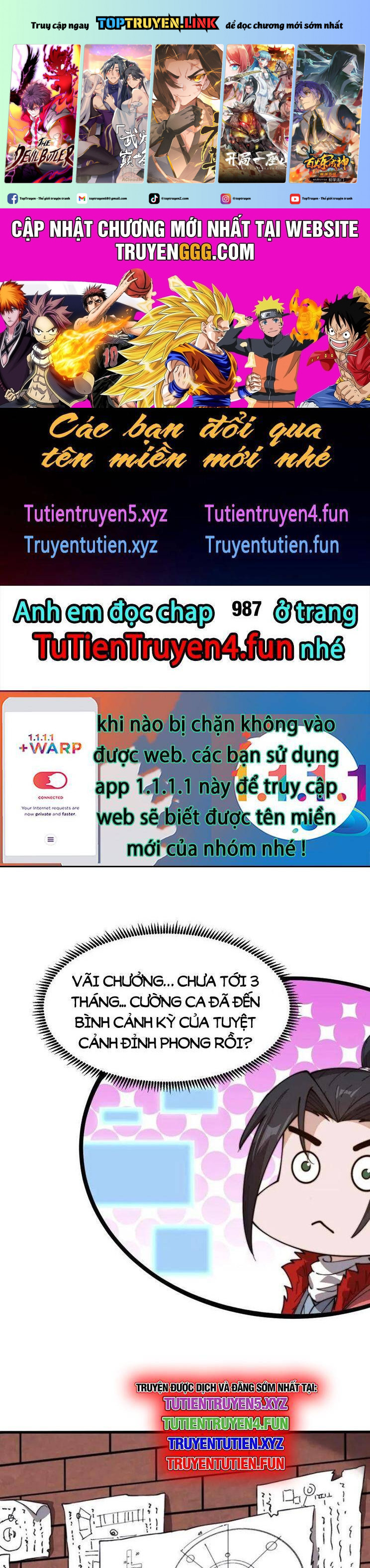 Ta Có Một Sơn Trại Chapter 986 - Trang 2