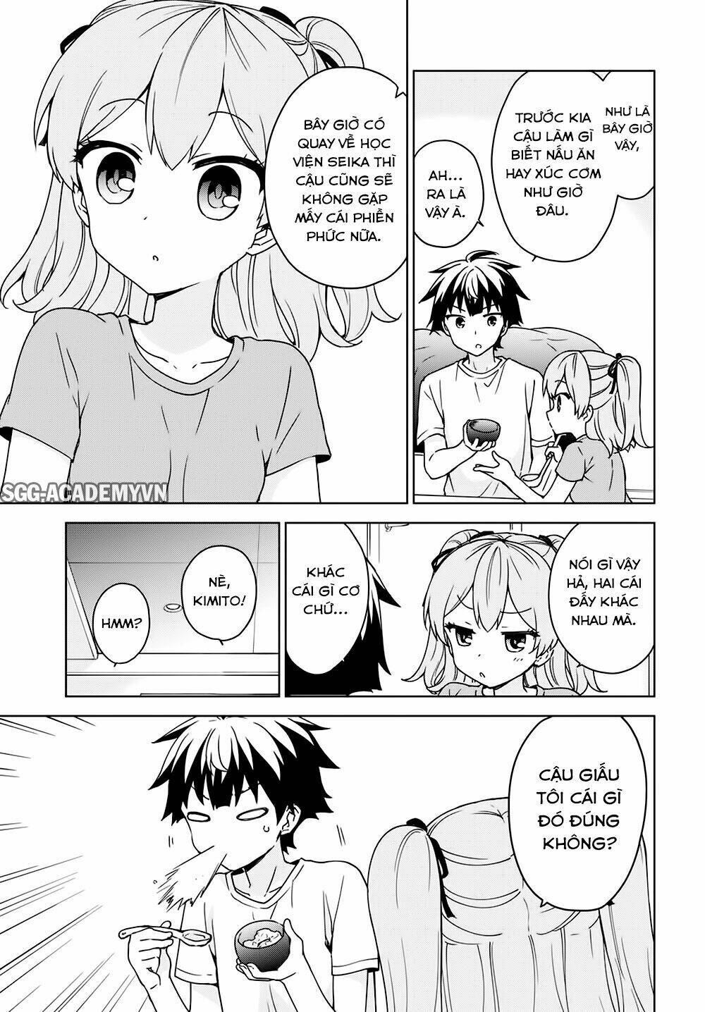 Ore Ga Ojou-Sama Gakkou Ni “Shomin Sample” Toshite Rachirareta Ken Chapter 81 - Trang 2