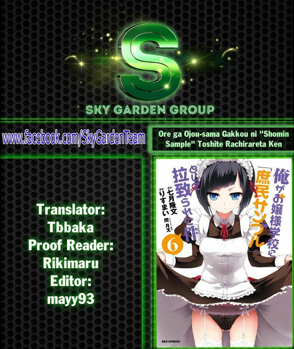 Ore Ga Ojou-Sama Gakkou Ni “Shomin Sample” Toshite Rachirareta Ken Chapter 81 - Trang 2