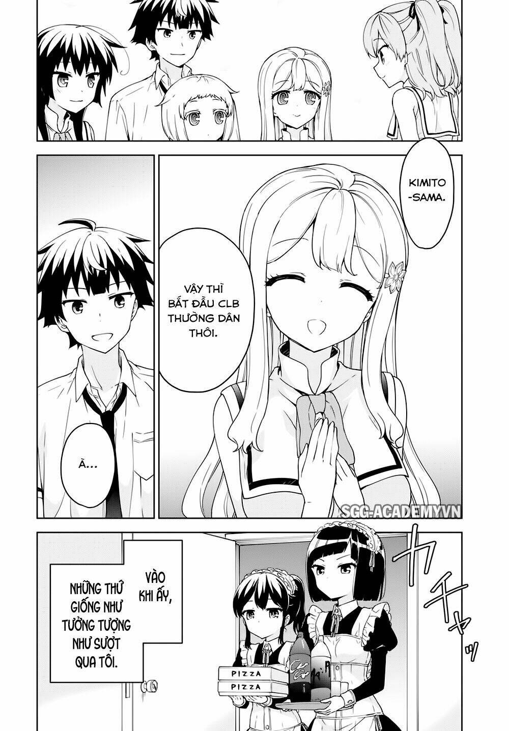 Ore Ga Ojou-Sama Gakkou Ni “Shomin Sample” Toshite Rachirareta Ken Chapter 81 - Trang 2