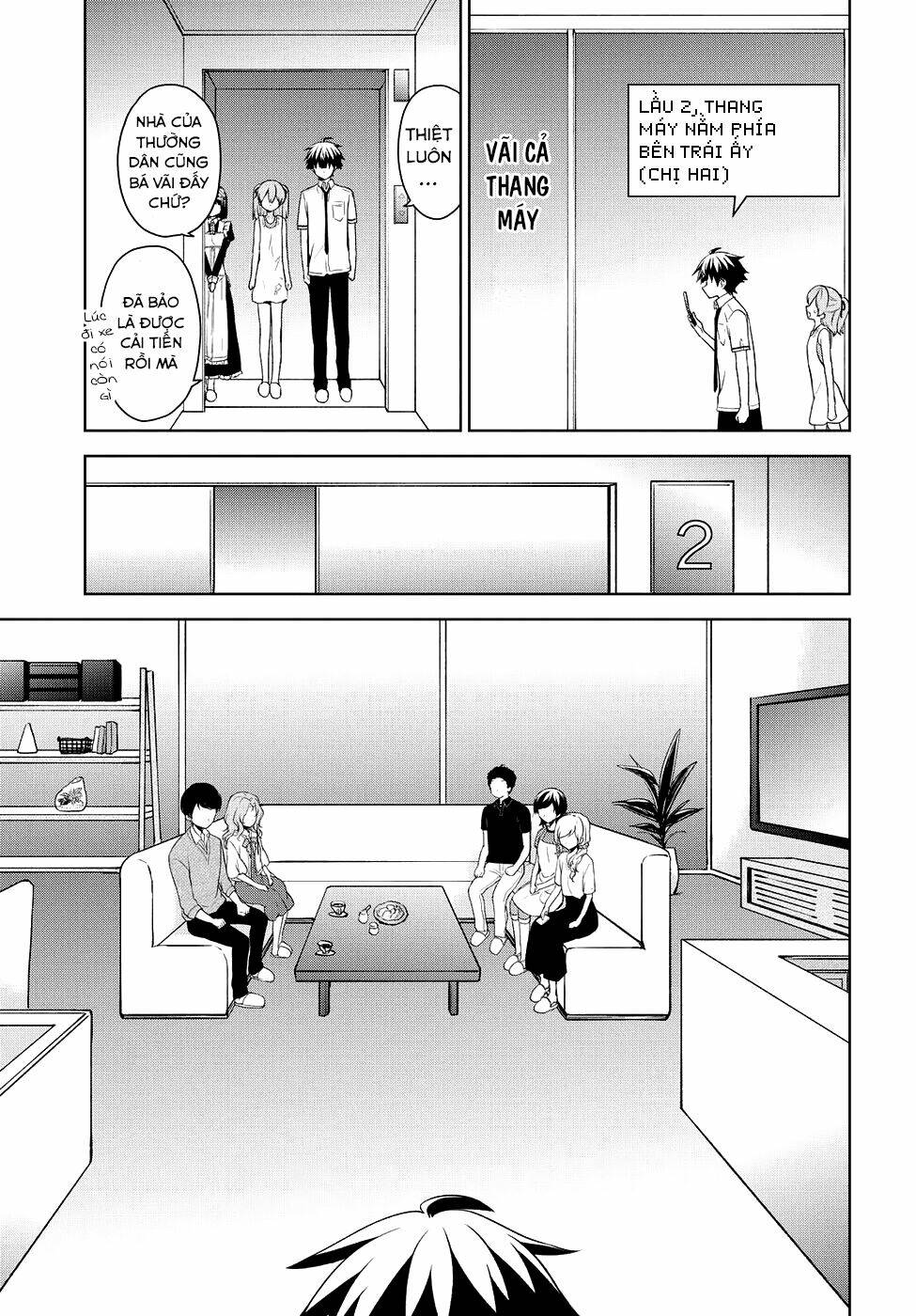 Ore Ga Ojou-Sama Gakkou Ni “Shomin Sample” Toshite Rachirareta Ken Chapter 71 - Trang 2