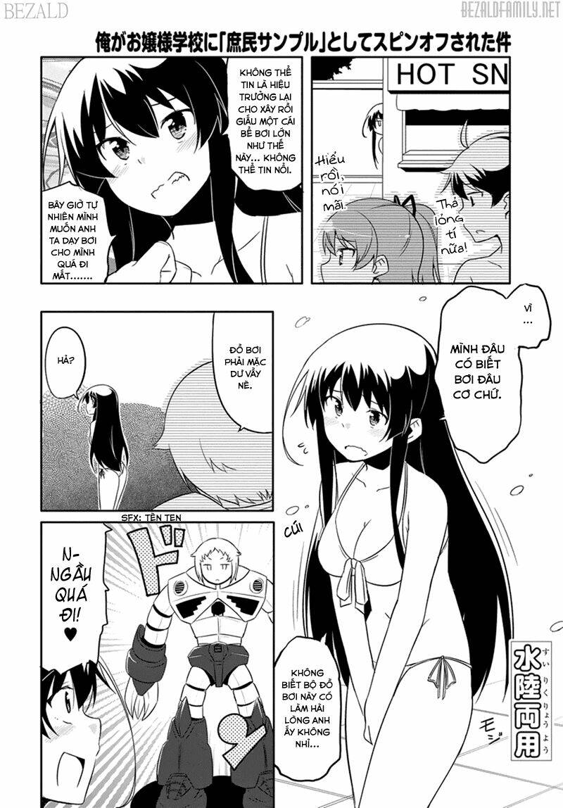 Ore Ga Ojou-Sama Gakkou Ni “Shomin Sample” Toshite Rachirareta Ken Chapter 44.5 - Trang 2