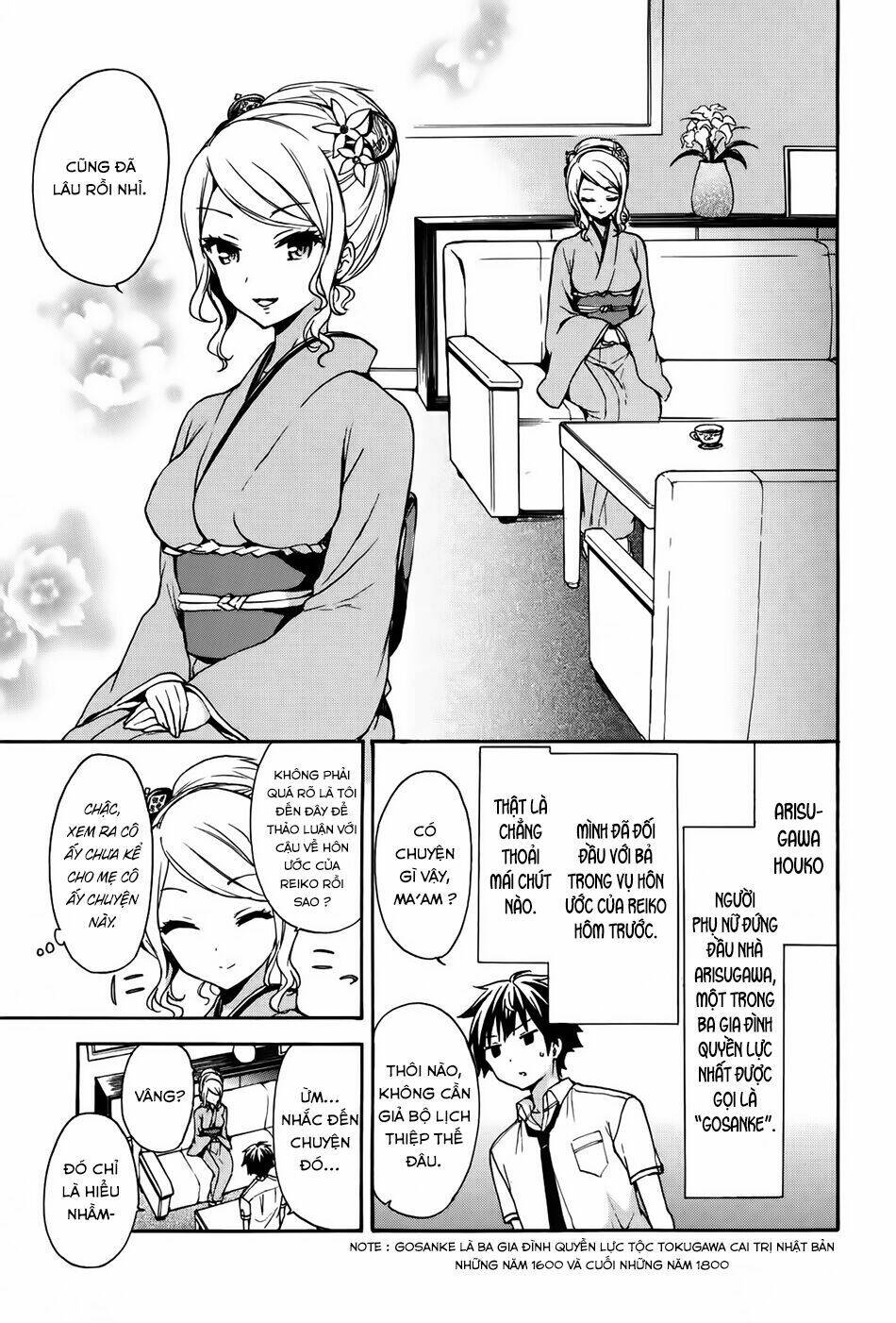 Ore Ga Ojou-Sama Gakkou Ni “Shomin Sample” Toshite Rachirareta Ken Chapter 38 - Trang 2