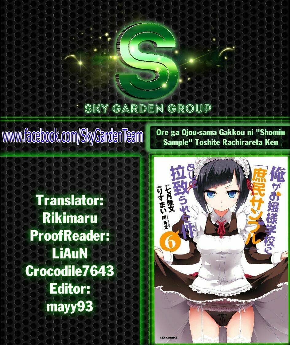 Ore Ga Ojou-Sama Gakkou Ni “Shomin Sample” Toshite Rachirareta Ken Chapter 28 - Trang 2