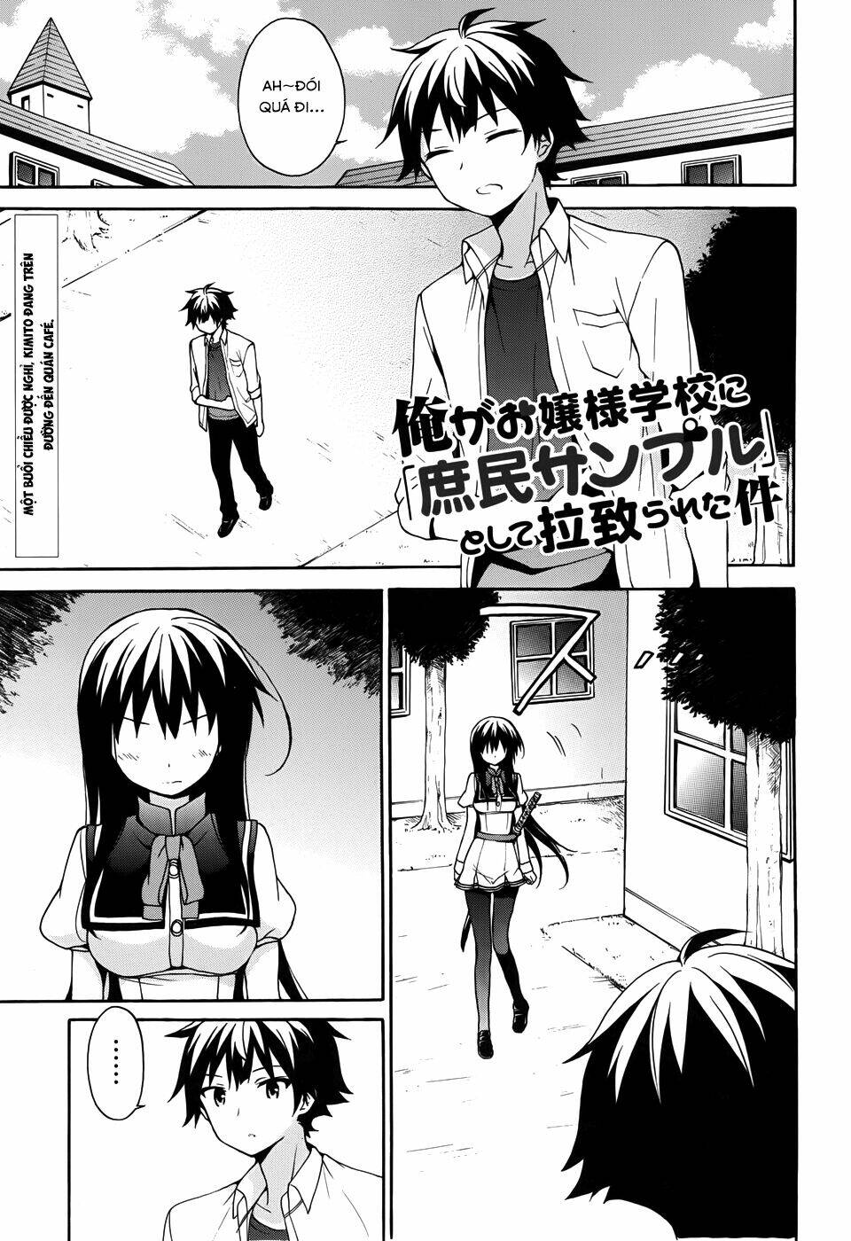 Ore Ga Ojou-Sama Gakkou Ni “Shomin Sample” Toshite Rachirareta Ken Chapter 25 - Trang 2