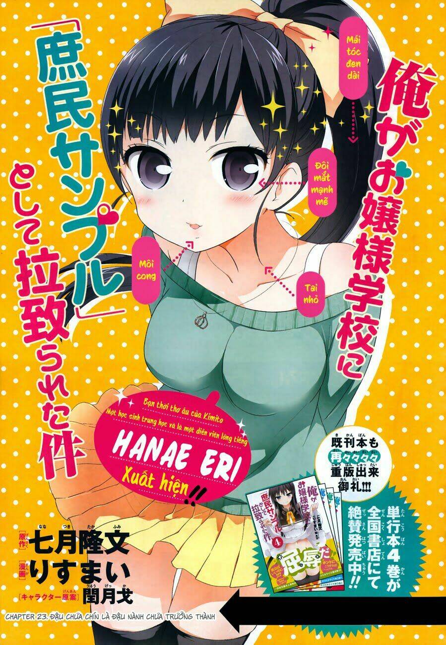 Ore Ga Ojou-Sama Gakkou Ni “Shomin Sample” Toshite Rachirareta Ken Chapter 23 - Trang 2