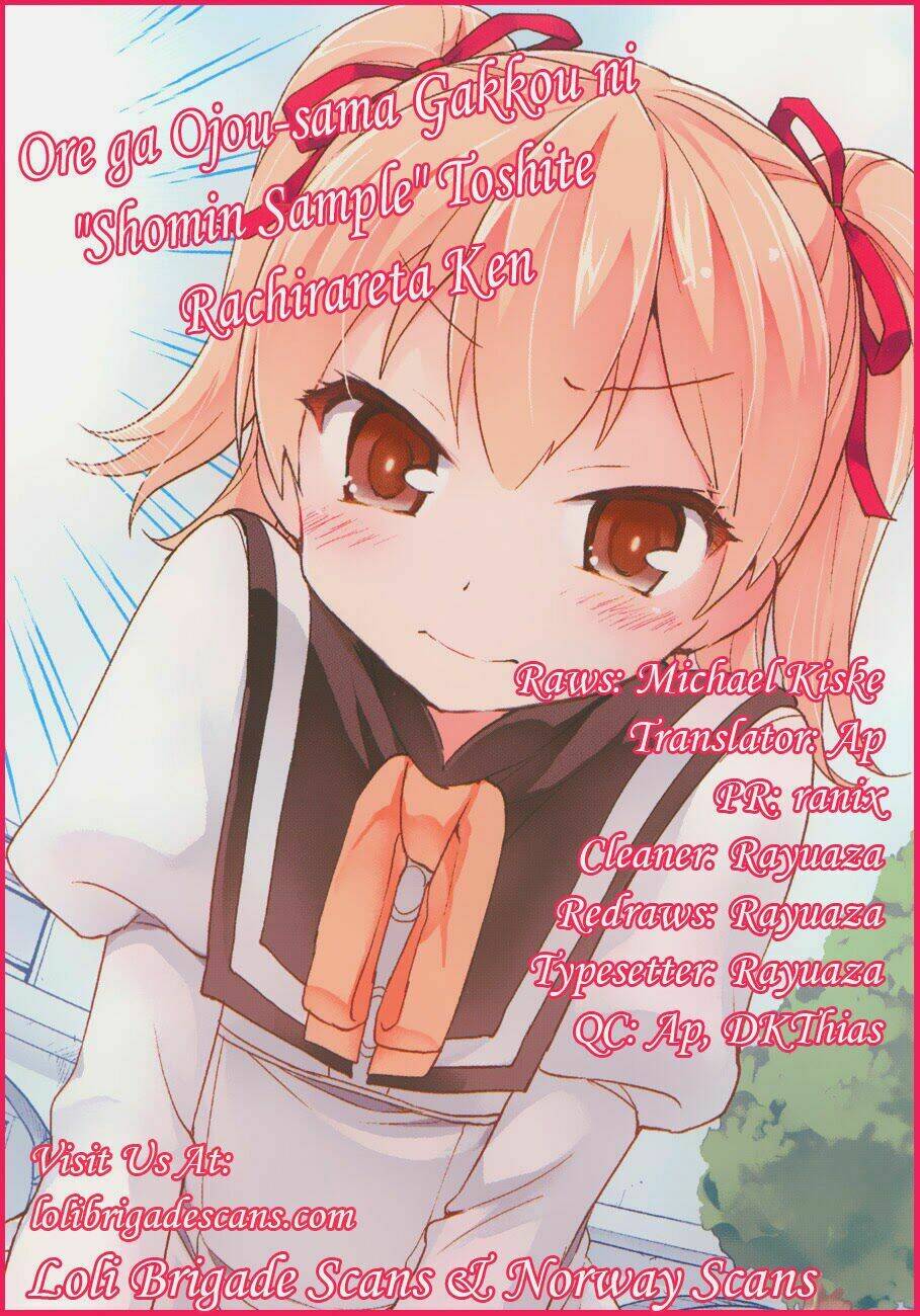 Ore Ga Ojou-Sama Gakkou Ni “Shomin Sample” Toshite Rachirareta Ken Chapter 11 - Trang 2