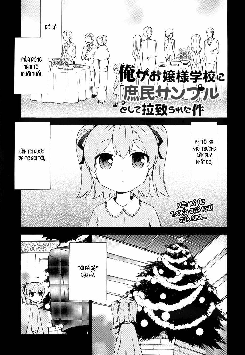 Ore Ga Ojou-Sama Gakkou Ni “Shomin Sample” Toshite Rachirareta Ken Chapter 11 - Trang 2