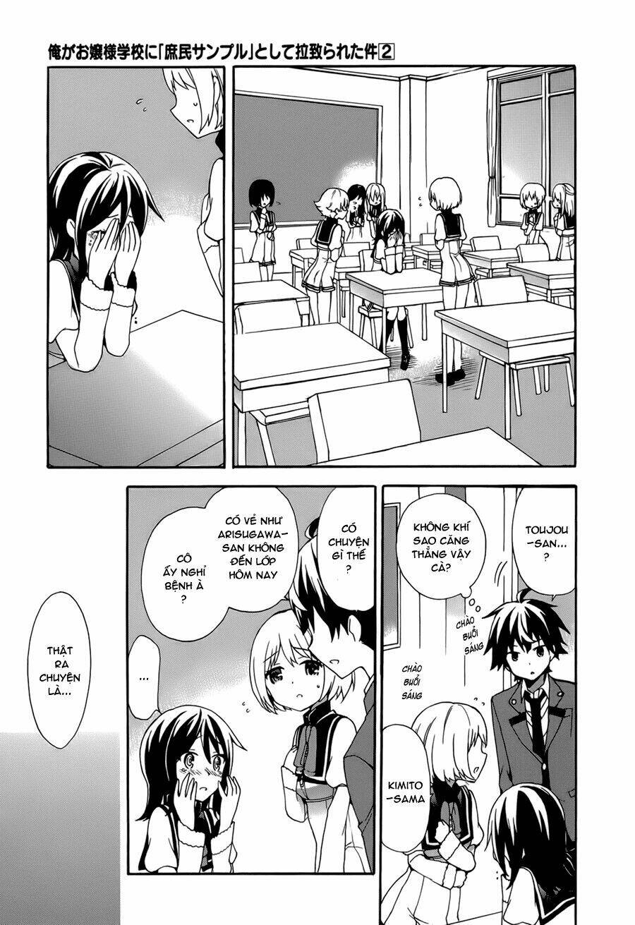 Ore Ga Ojou-Sama Gakkou Ni “Shomin Sample” Toshite Rachirareta Ken Chapter 8 - Trang 2