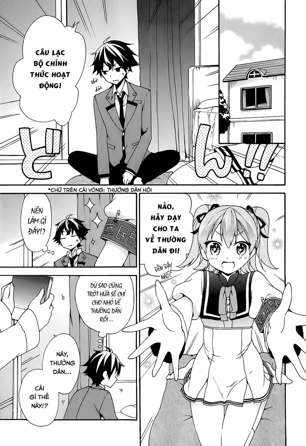 Ore Ga Ojou-Sama Gakkou Ni “Shomin Sample” Toshite Rachirareta Ken Chapter 4 - Trang 2