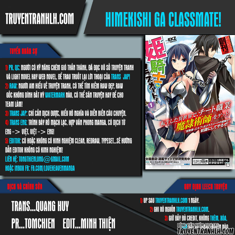 Himekishi Ga Classmate! ~ Isekai Cheat De Dorei Ka Harem~ Chapter 9 - Trang 2