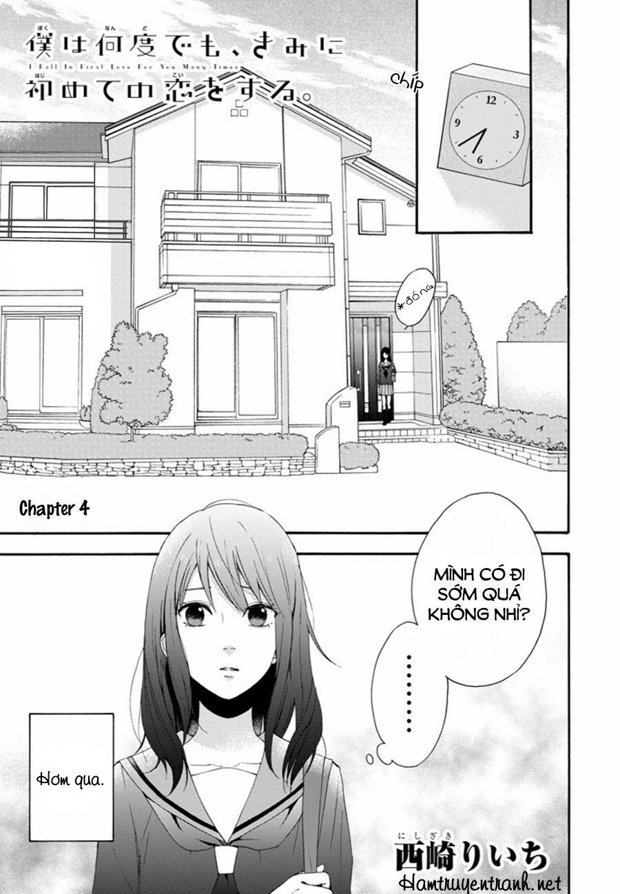 Boku Wa Nando Demo, Kimi Ni Hajimete No Koi Wo Suru Chapter 4 - Trang 2