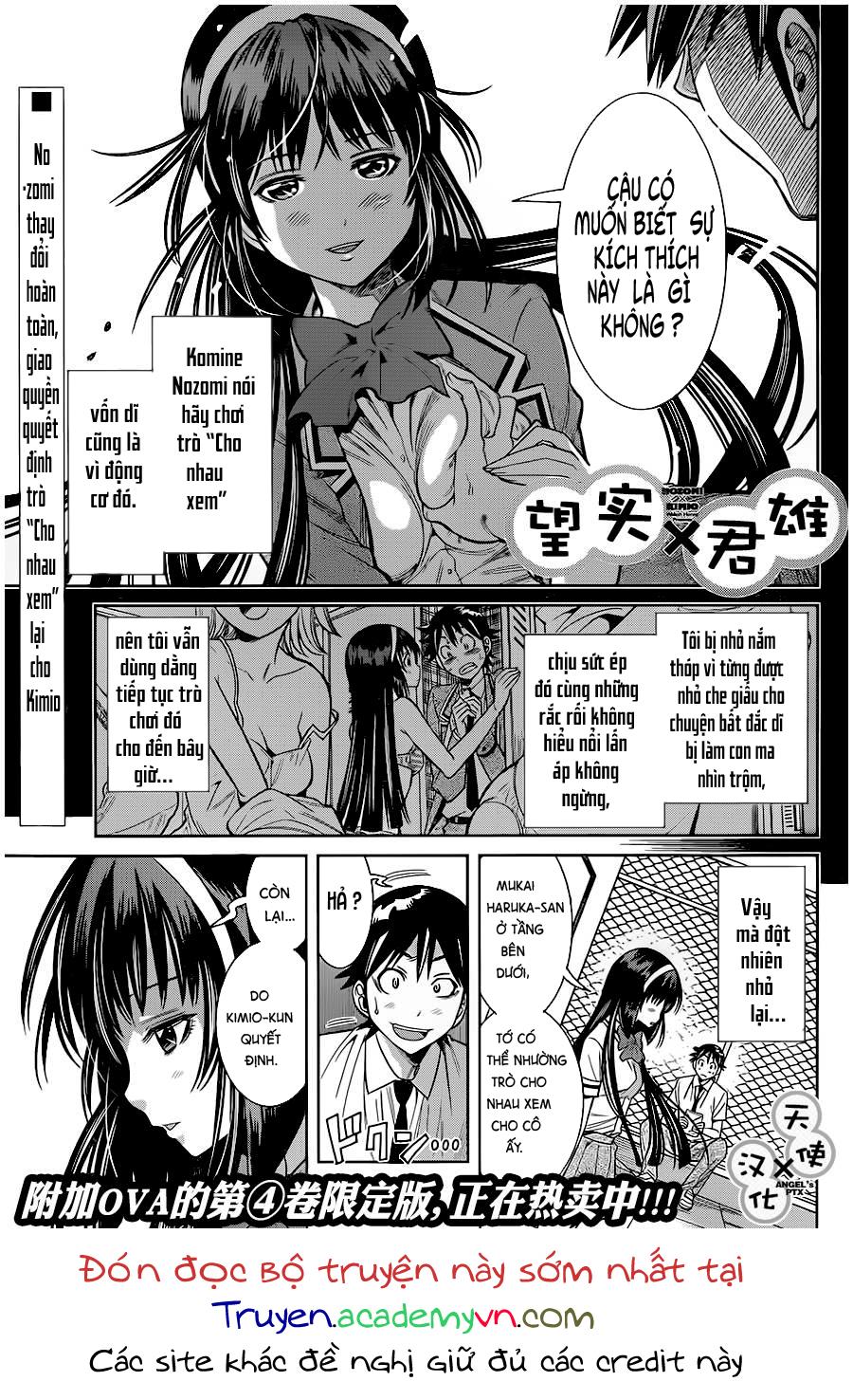 Nozo X Kimi Chapter 36 - Trang 2