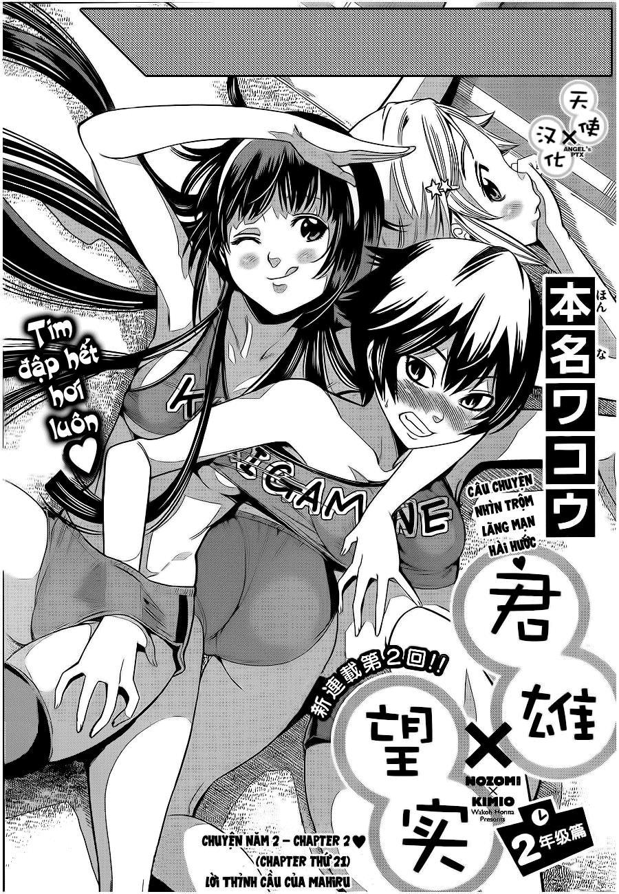 Nozo X Kimi Chapter 21 - Trang 2