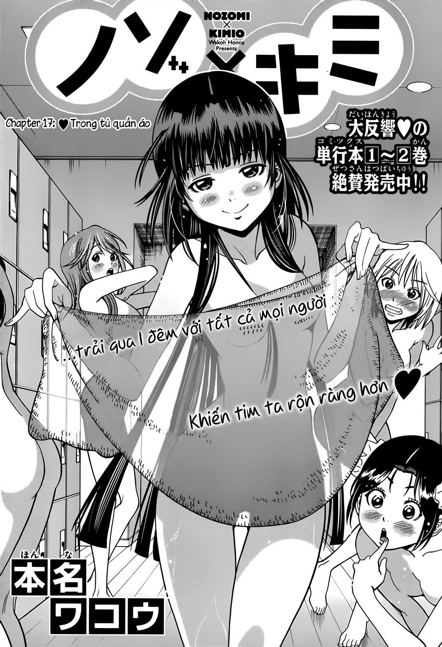 Nozo X Kimi Chapter 17 - Trang 2