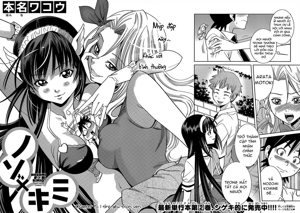 Nozo X Kimi Chapter 15 - Trang 2