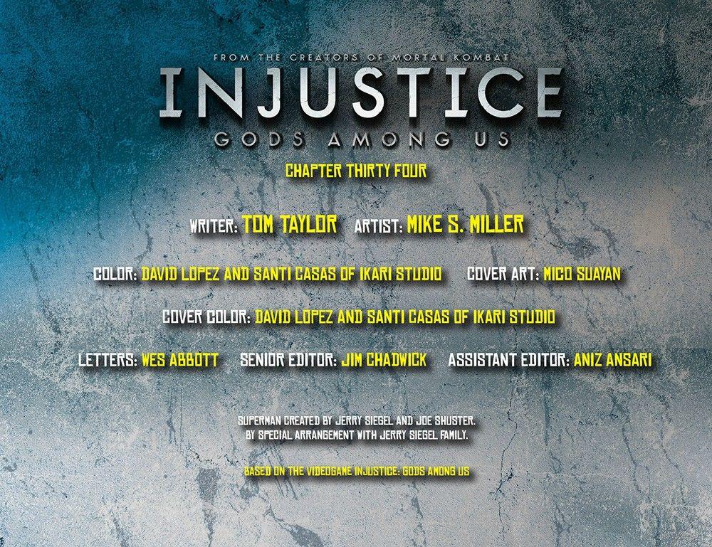 Injustice – Gods Among Us Chapter 34 - Trang 2