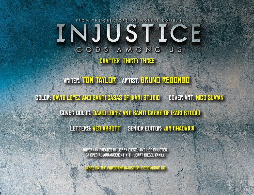 Injustice – Gods Among Us Chapter 33 - Trang 2