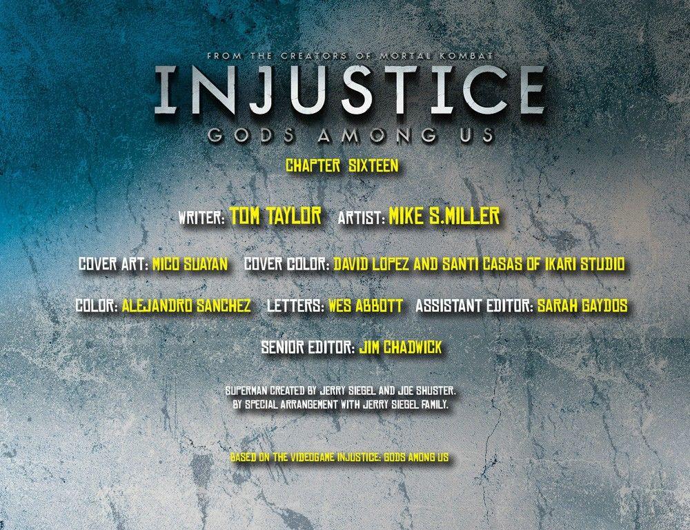 Injustice – Gods Among Us Chapter 16 - Trang 2