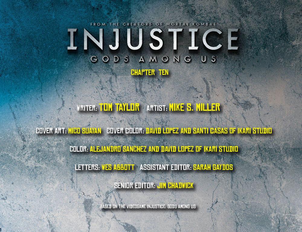 Injustice – Gods Among Us Chapter 10 - Trang 2