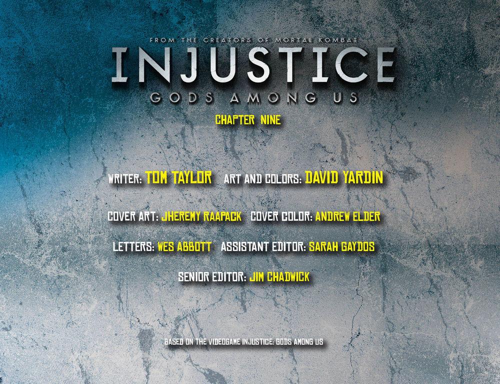 Injustice – Gods Among Us Chapter 9 - Trang 2