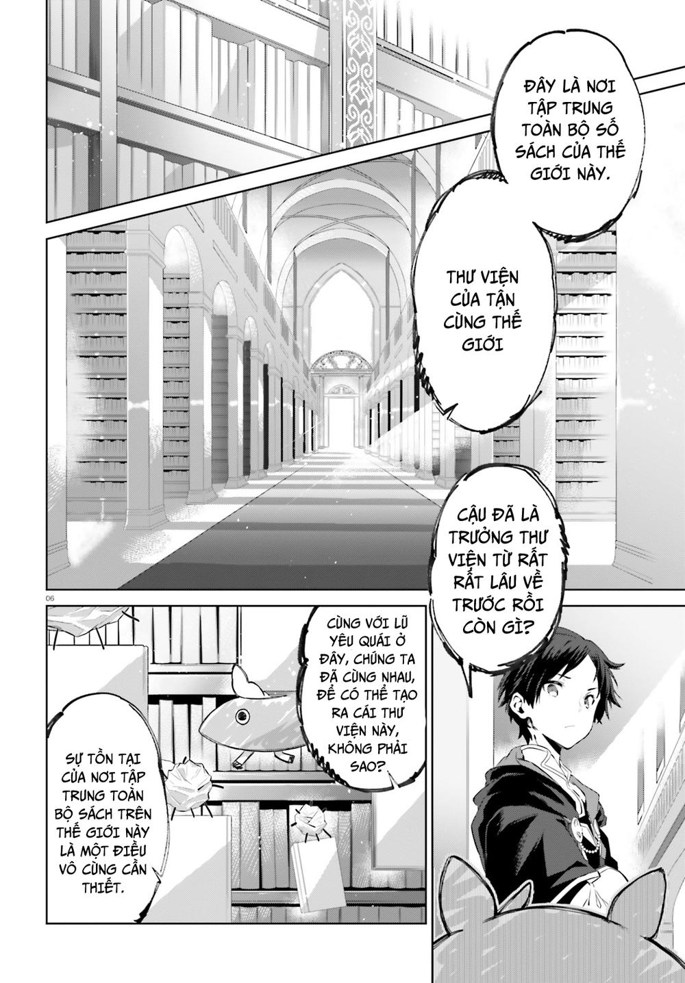 Kagami No Mukou No Saihate Toshokan: Kou No Yuusha To Itsuwari No Maou Chapter 1 - Trang 2