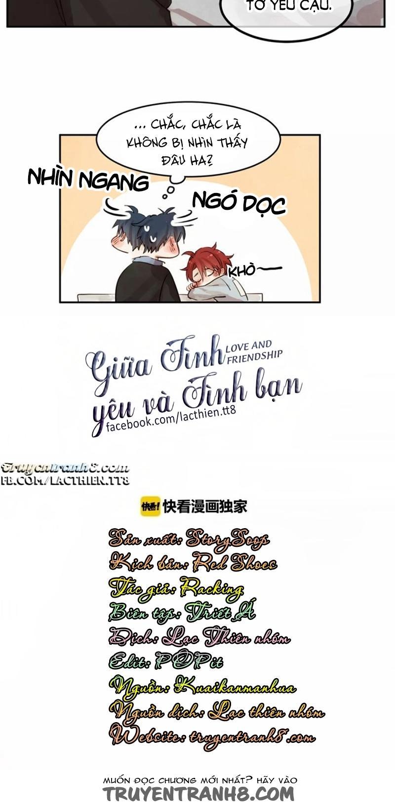 Giữa Tình Yêu Và Tình Bạn Chapter 4 - Trang 2