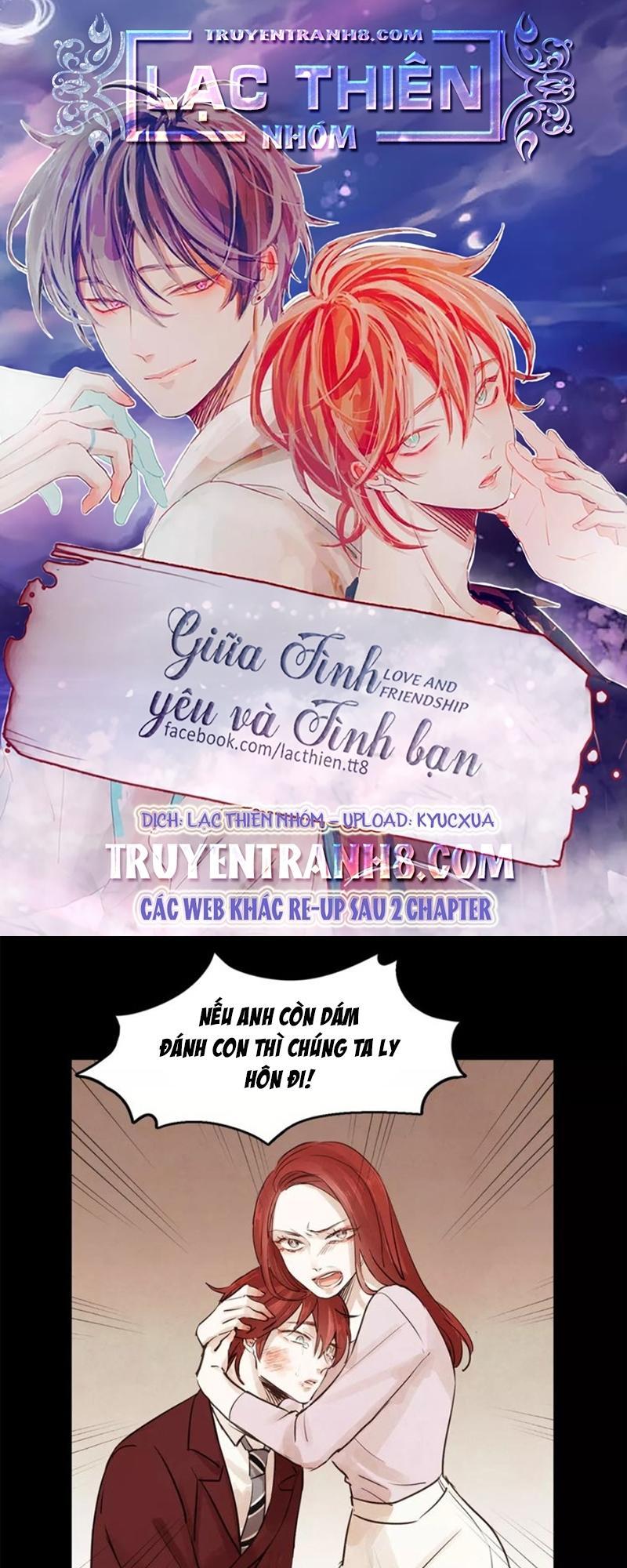 Giữa Tình Yêu Và Tình Bạn Chapter 3 - Trang 2