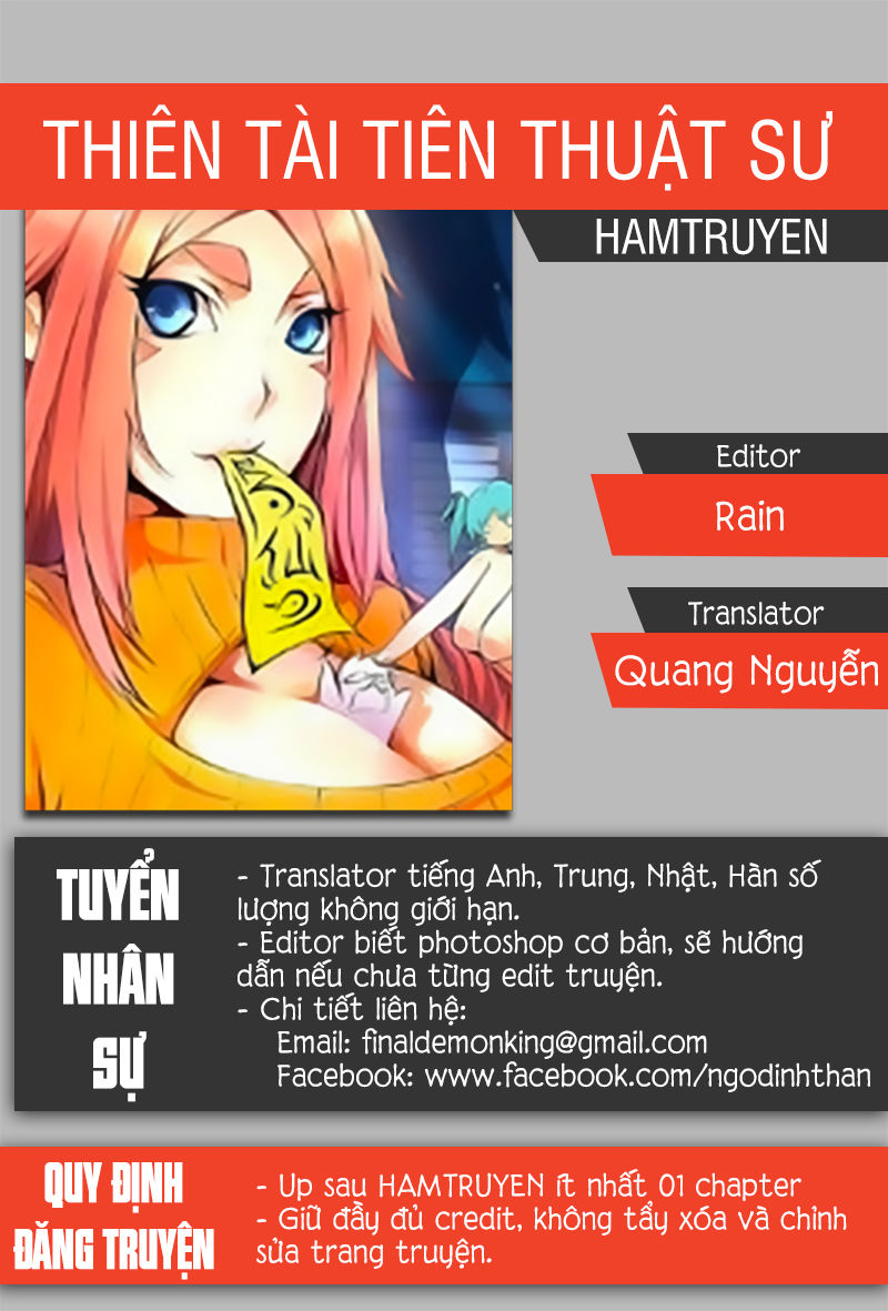 Thiên Tài Tiên Thuật Sư Chapter 21 - Trang 2