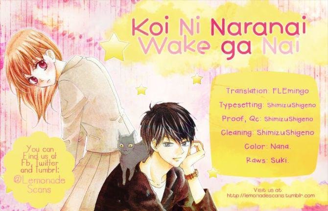 Koi Ni Naranai Wake Ga Nai Chapter 3 - Trang 2