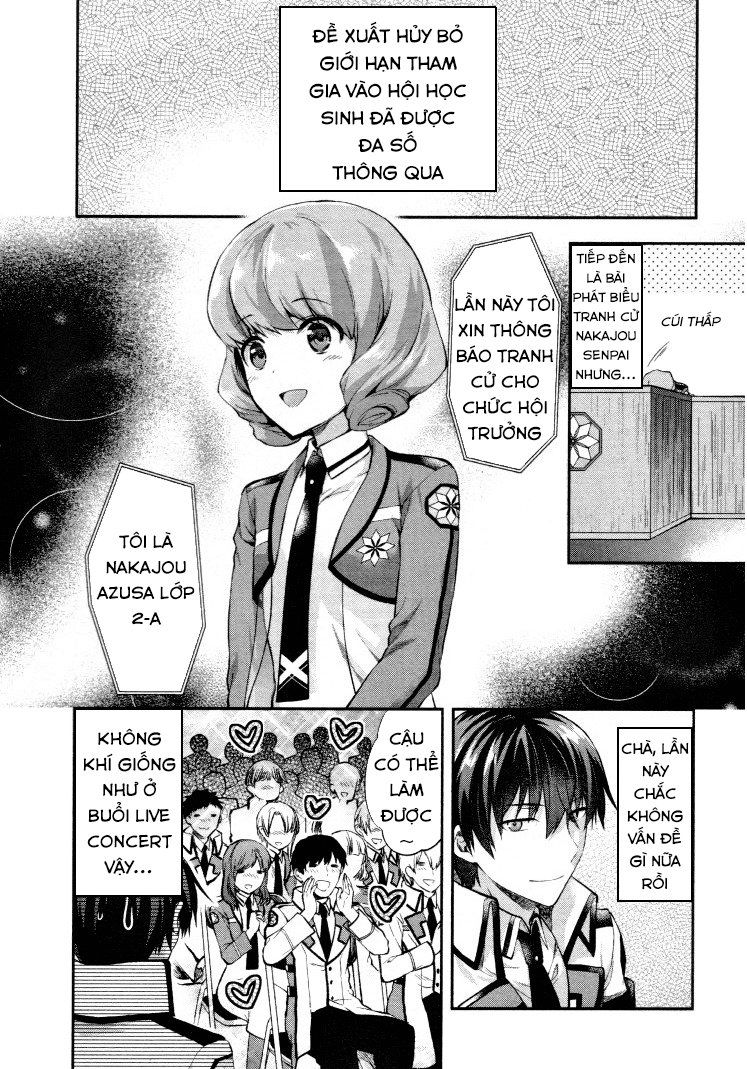 Mahouka Koukou No Rettousei – Kaichou Senkyo-Hen Chapter 6 - Trang 2