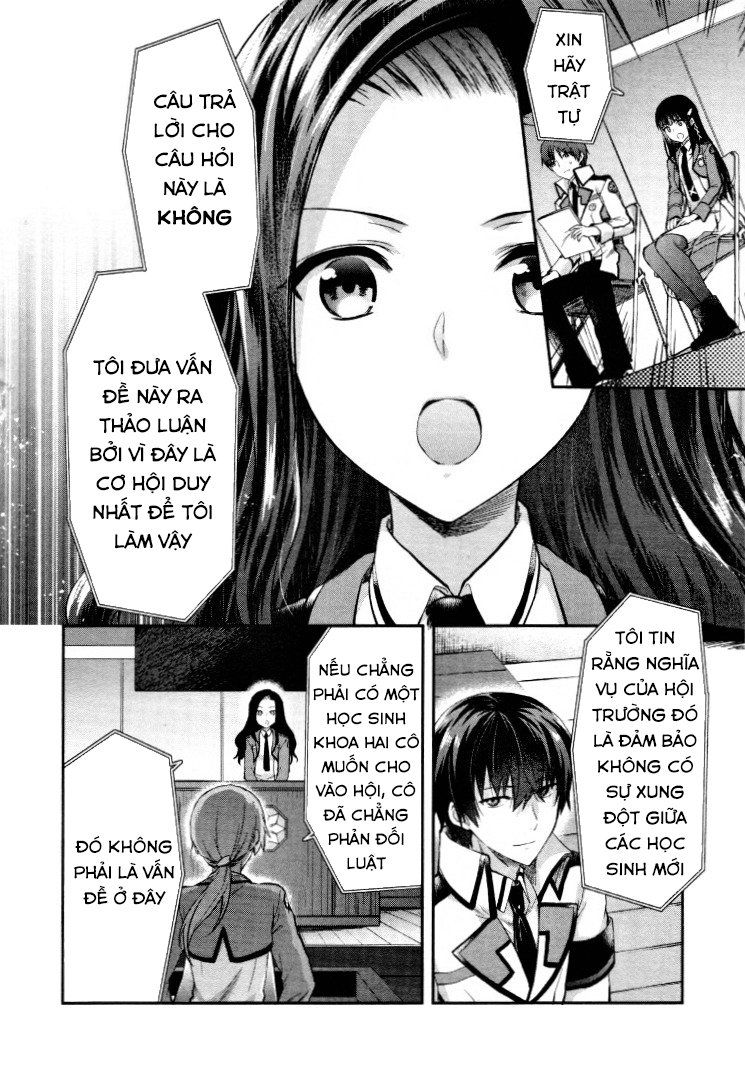 Mahouka Koukou No Rettousei – Kaichou Senkyo-Hen Chapter 6 - Trang 2