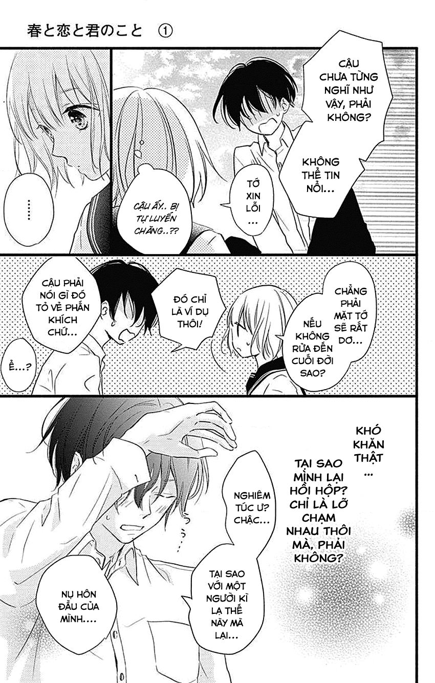 Haru To Koi To Kimi No Koto Chapter 1 - Trang 2