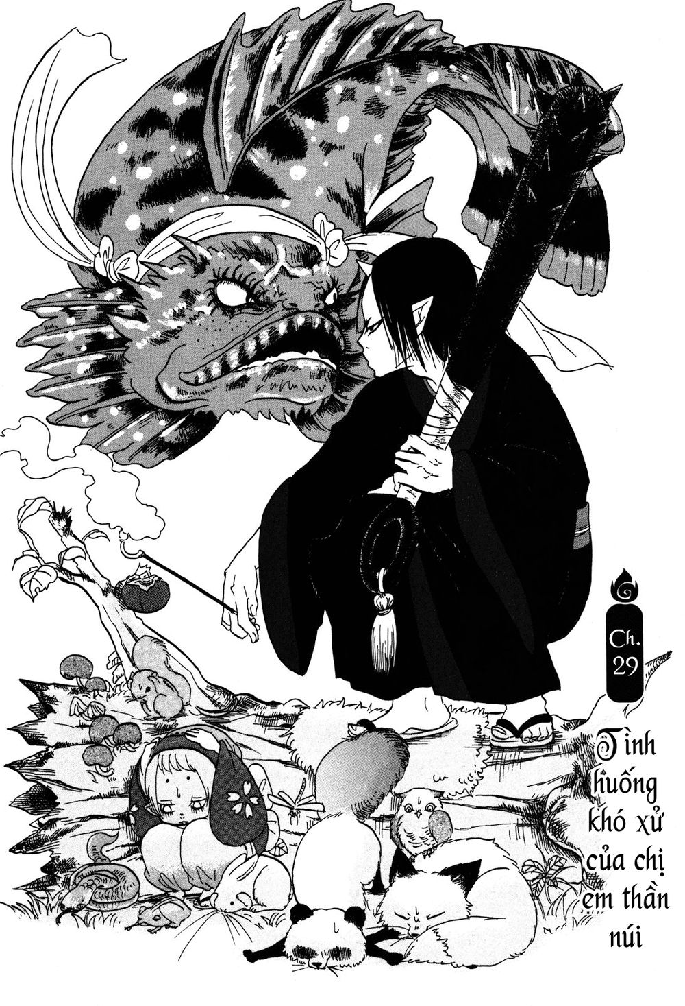 Cậu Bé Quả Đào – Hoozuki No Reitetsu Chapter 29 - Trang 2