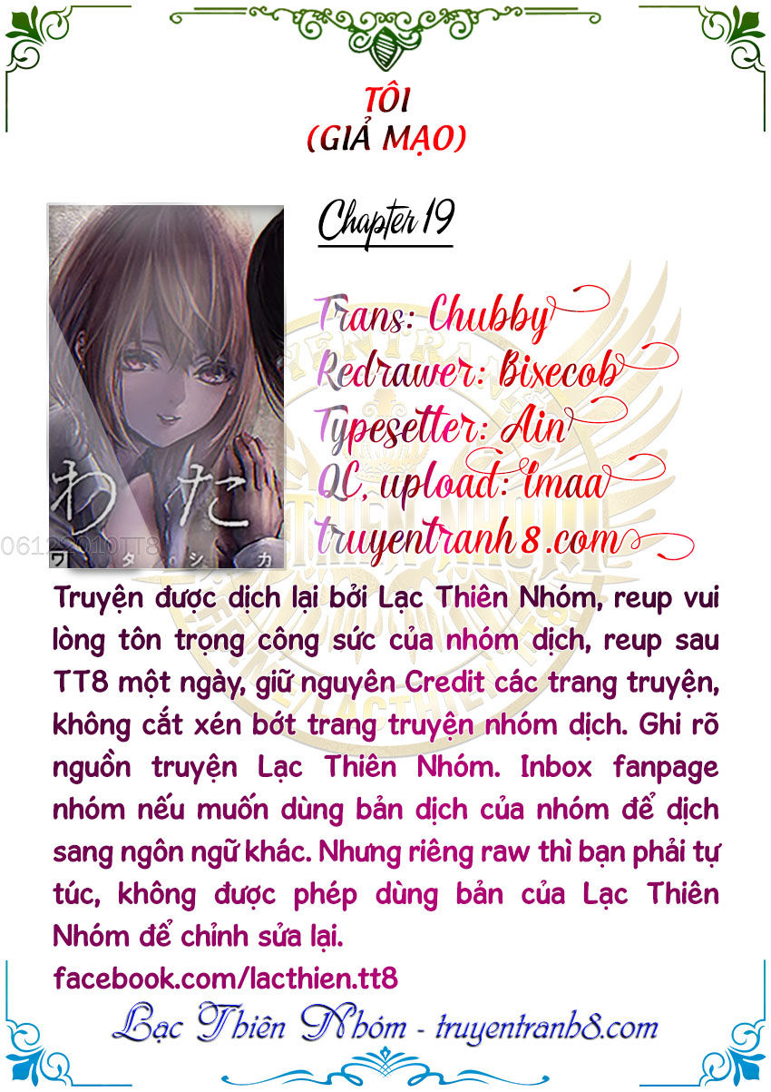 Tôi – Giả Mạo Chapter 19 - Trang 2