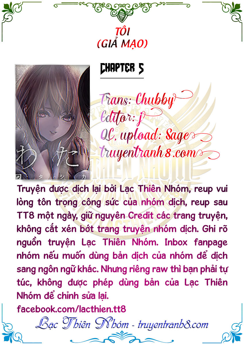 Tôi – Giả Mạo Chapter 5 - Trang 2