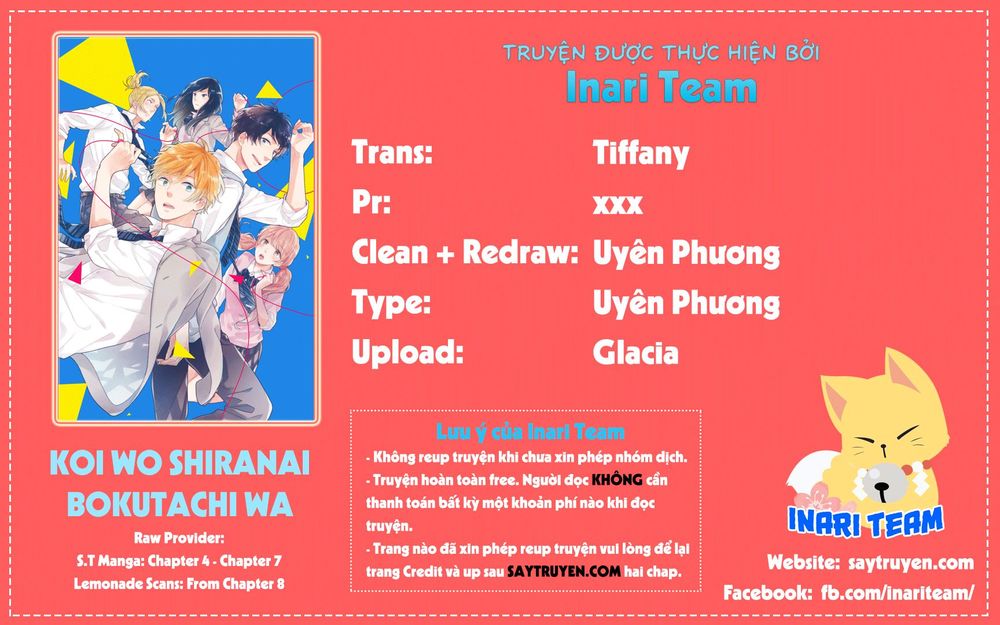 Koi Wo Shiranai Bokutachi Wa Chapter 5 - Trang 2