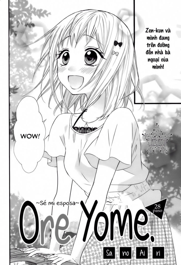 Ore Yome. – Ore No Yome Ni Nare Yo Chapter 31 - Trang 2