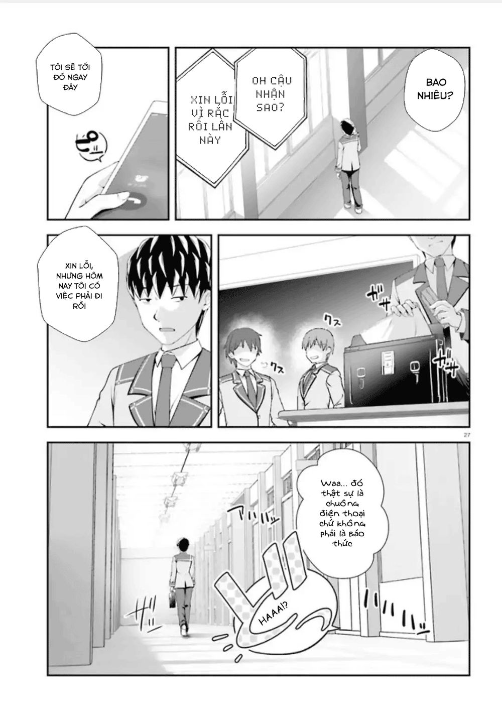 Nishino – Gakunai Caste Saikai Ni Shite Inou Sekai Saikyou No Shounen Chapter 3 - Trang 2