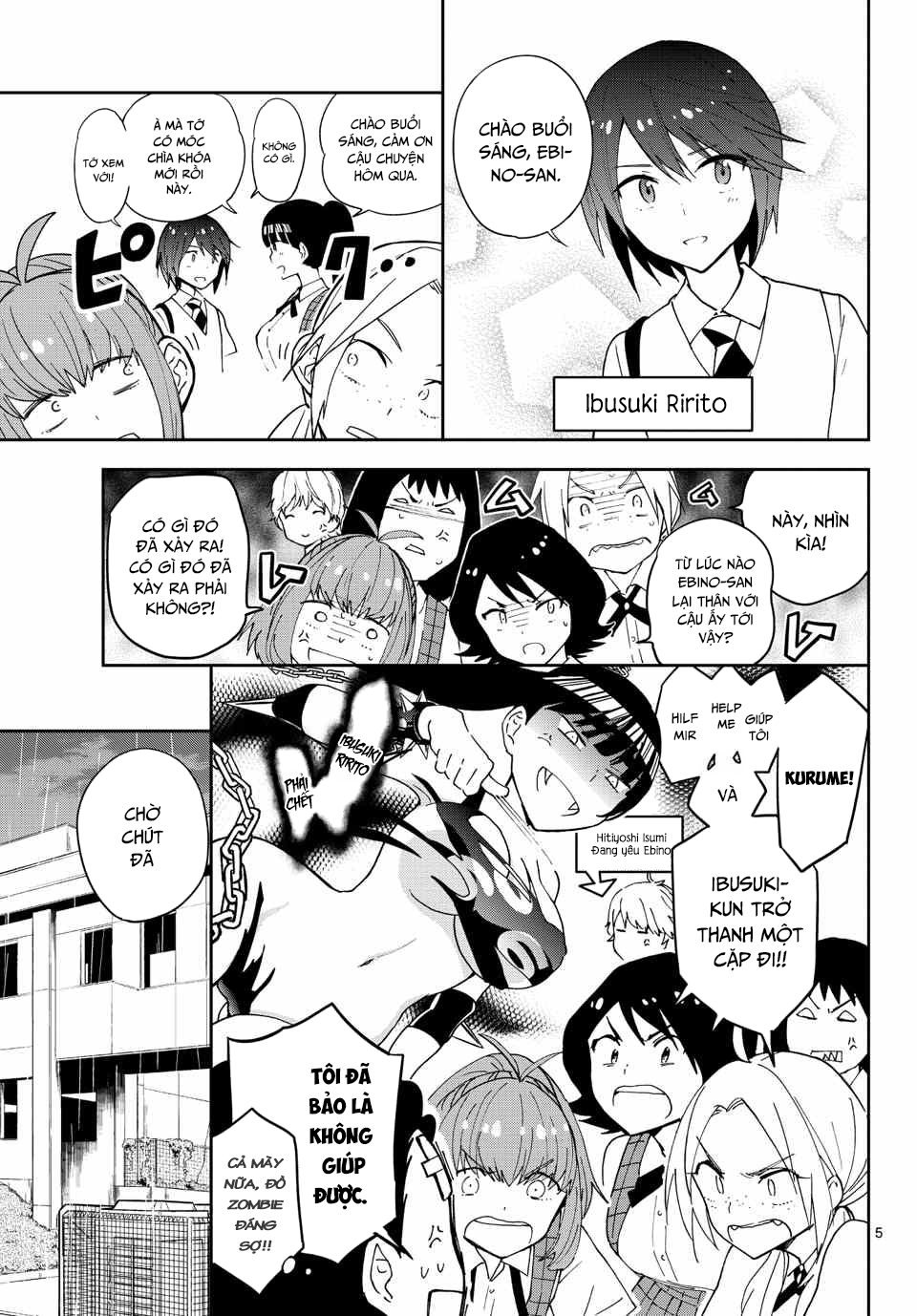 Hatsukoi Zombie Chapter 22 - Trang 2