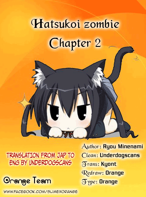 Hatsukoi Zombie Chapter 2 - Trang 2