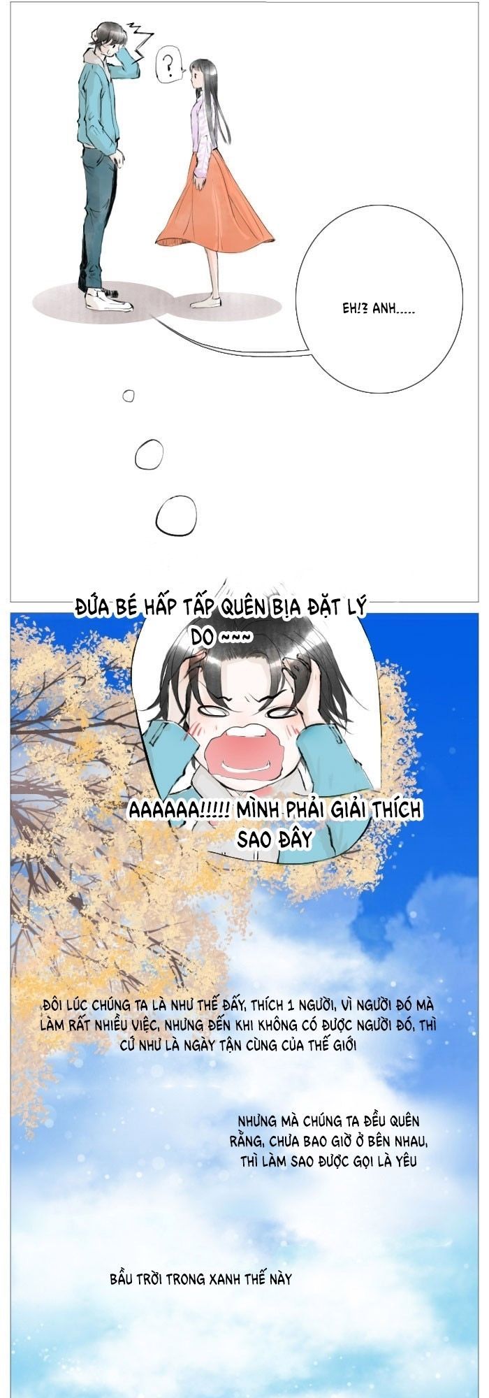 Giữa Anh Và Em Chapter 19 - Trang 2