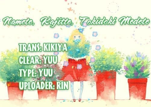 Namete, Kajitte, Tokidoki Medete Chapter 4 - Trang 2