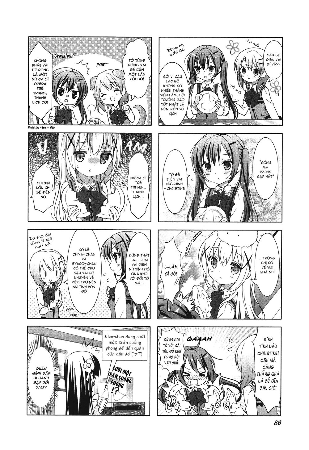 Gochuumon Wa Usagi Desu Ka? (Yml) Chapter 10 - Trang 2