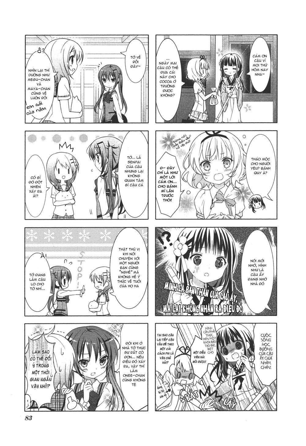 Gochuumon Wa Usagi Desu Ka? (Yml) Chapter 9 - Trang 2