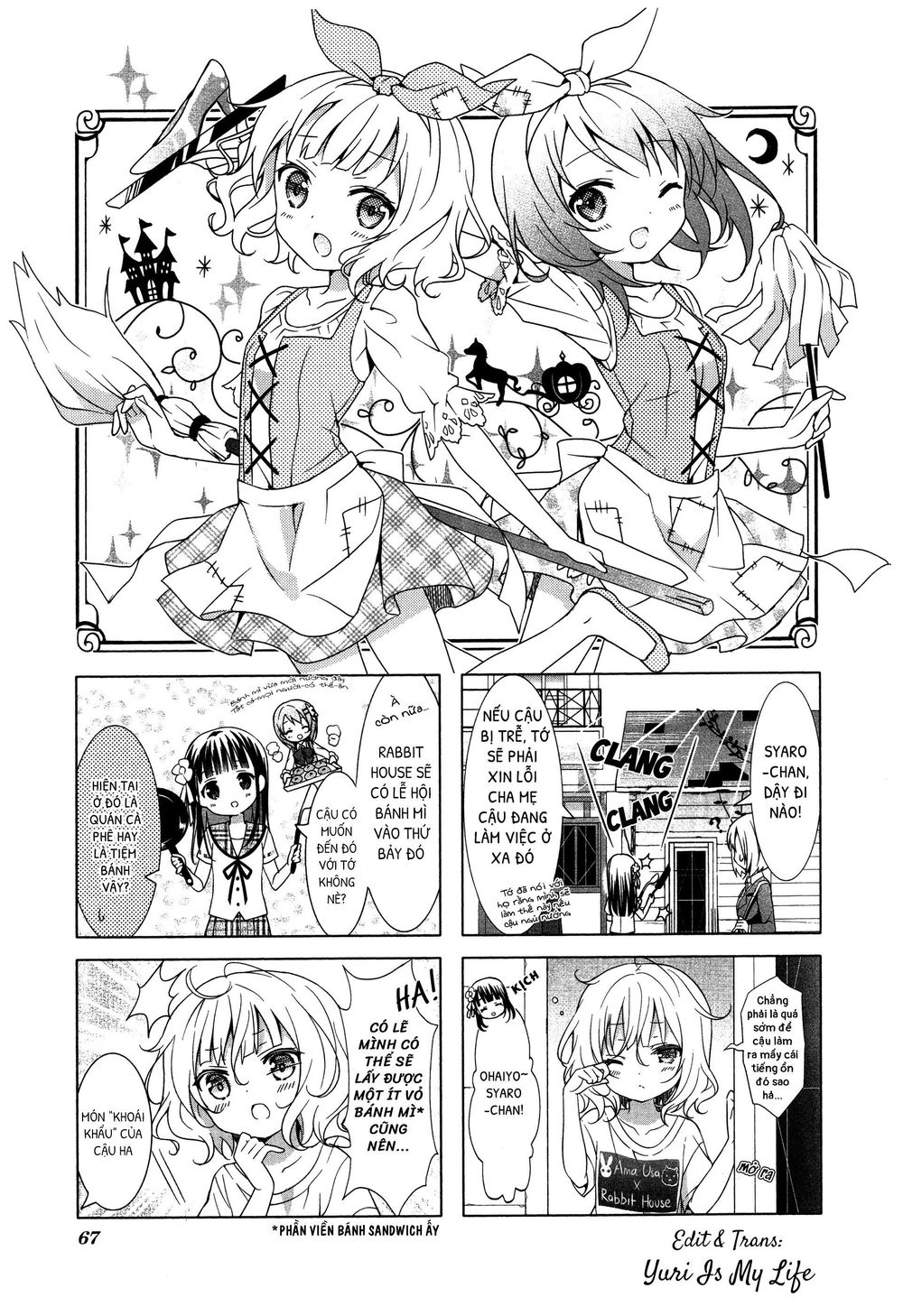 Gochuumon Wa Usagi Desu Ka? (Yml) Chapter 8 - Trang 2