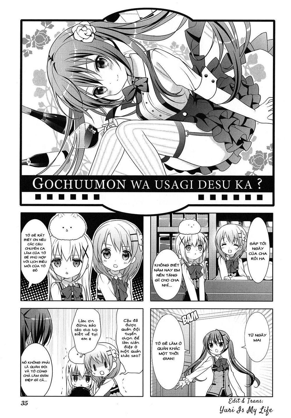 Gochuumon Wa Usagi Desu Ka? (Yml) Chapter 4 - Trang 2