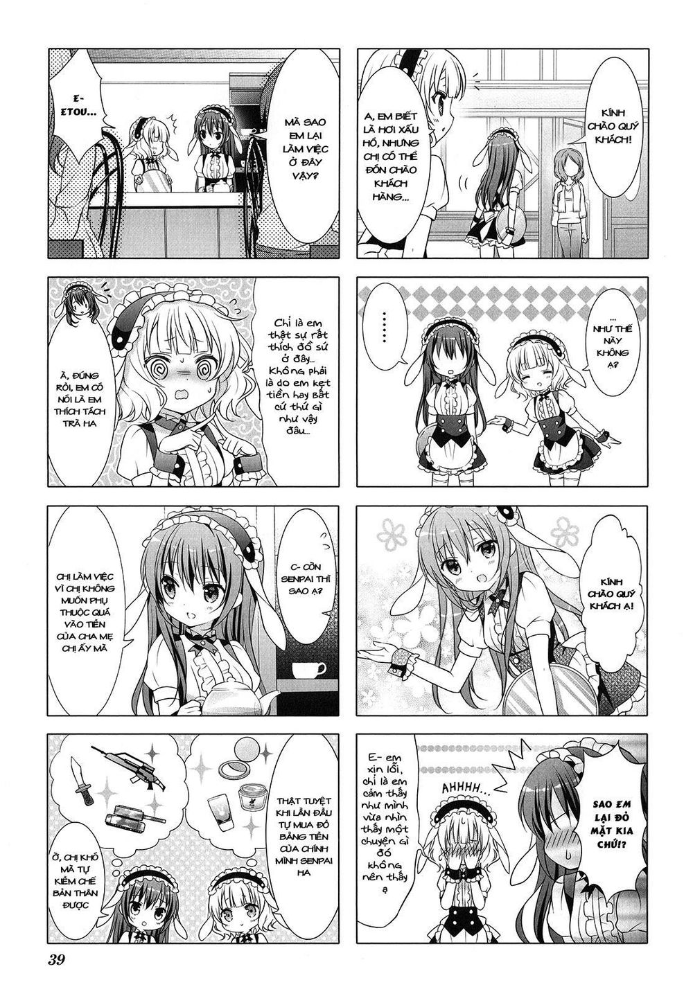 Gochuumon Wa Usagi Desu Ka? (Yml) Chapter 4 - Trang 2