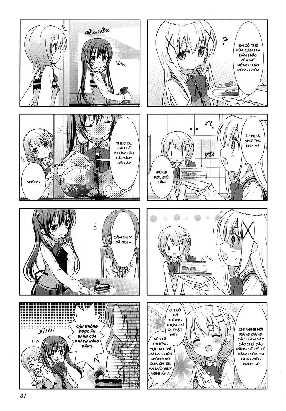 Gochuumon Wa Usagi Desu Ka? (Yml) Chapter 3 - Trang 2