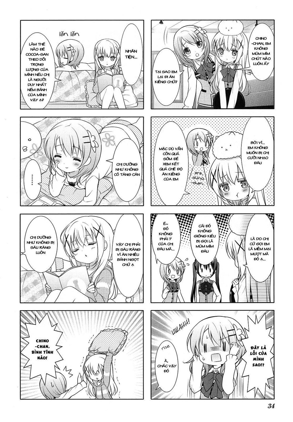 Gochuumon Wa Usagi Desu Ka? (Yml) Chapter 3 - Trang 2